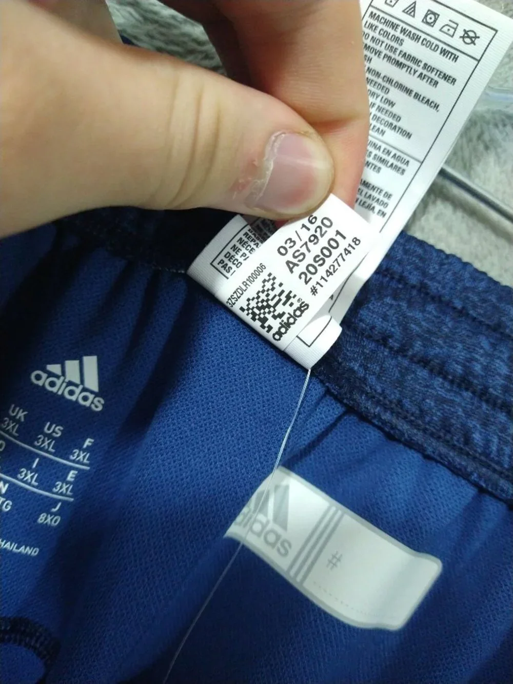 Adidas Sweatpants Mens 3XL Blue Bucknell Bison Climawarm Joggers Athletic